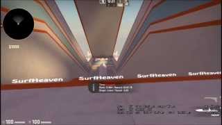 CS:GO Surf - Azip - surf_utopia_v3 58 sec run without Telehop