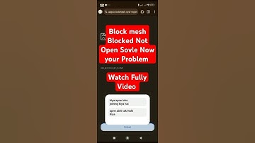 Block mesh Blocked Problem Solve | Block mesh Not Open | How to Solve Block mesh Problem #crypto