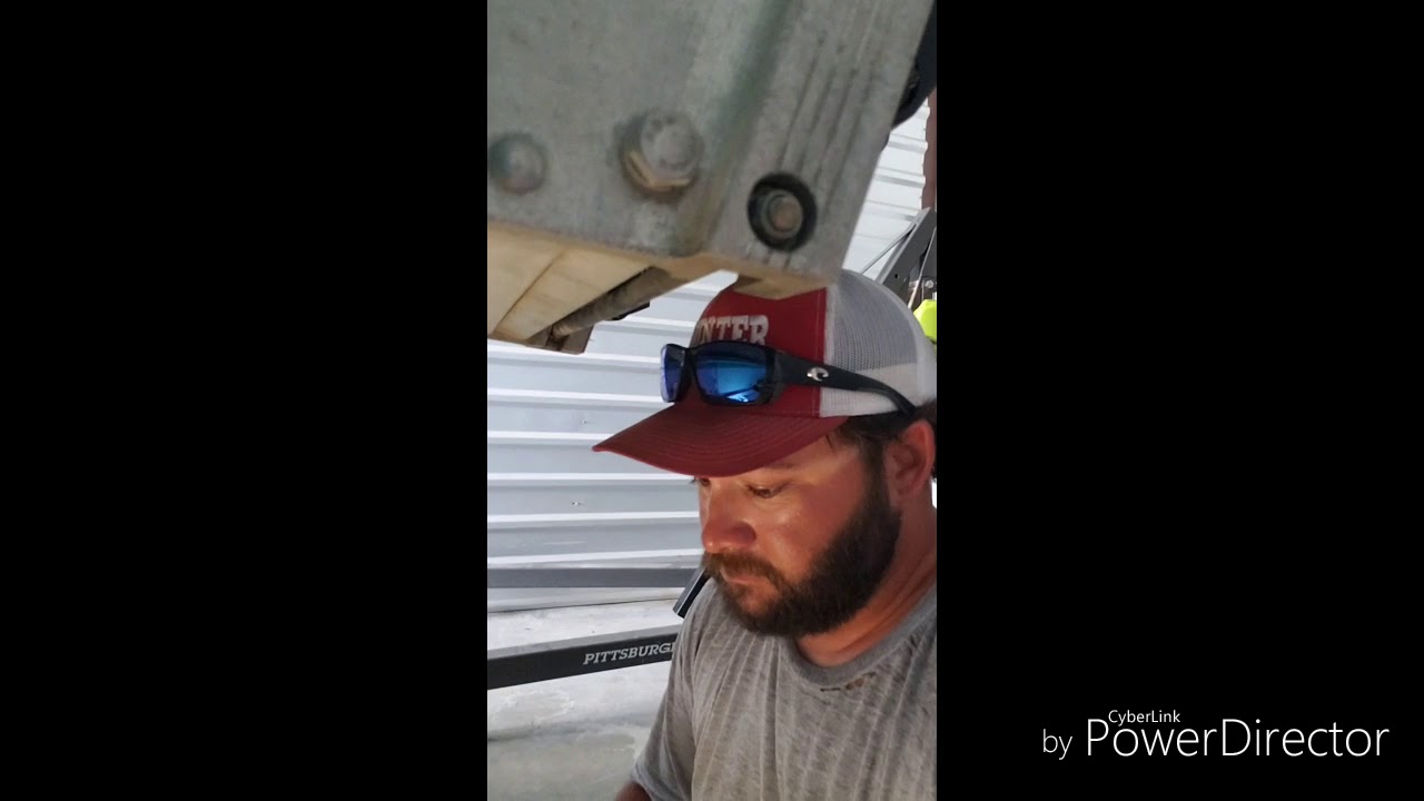 Best way to plug holes in your boats transom YouTube