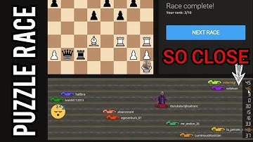 Trying out Puzzle Racer | lichess.org