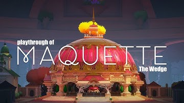 Maquette (PC) The Wedge playthrough part 3