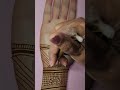 Beautiful Floral Back Hand Mehndi Design | Stylish Arabic Henna Pattern
