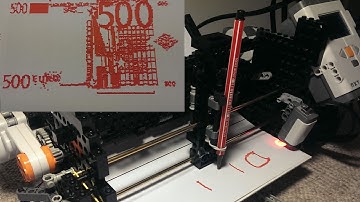Mindstorms NXT Lego Printer / Plotter V2 - Next Generation [HD 1080p]
