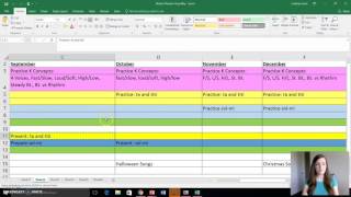 Ready, Set, Plan - Yearly planning for the Elementary Music Classroom