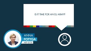 Is it time for an EU army? - Debating Europe