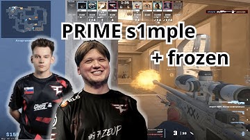 S1MPLE GOES GODMODE in FPL with 36 KILLS! + Frozen - PRO FACEIT