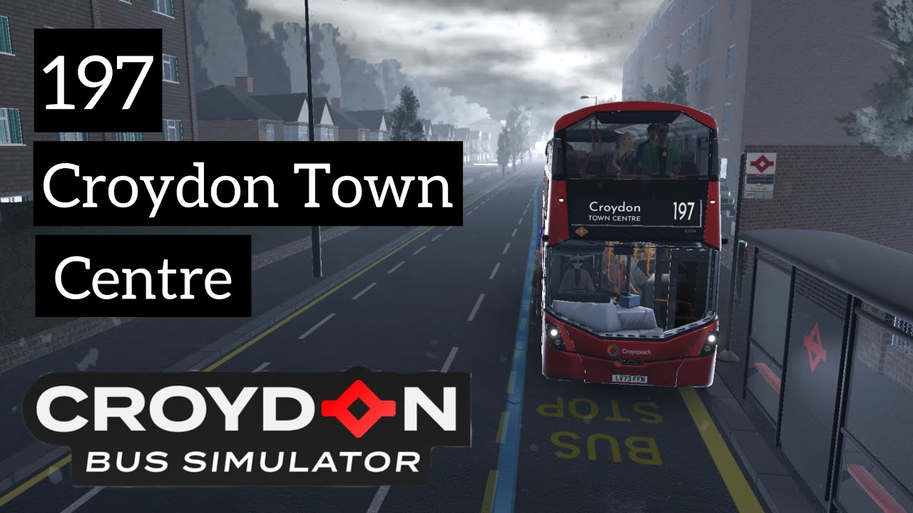 Roblox Croydon | New Bus Route 197 to Croydon Town Centre // POV Wright Electroliner Drive 