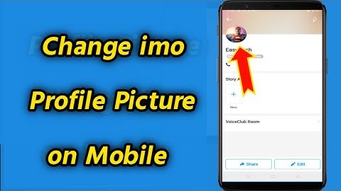 How to Change imo Profile Picture | imo Change Profile Picture on Mobile