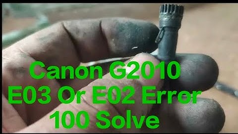Canon Printer E03 OR P03 error problem solve 100 % || Canon Printer Paper Jam Error Problem fix