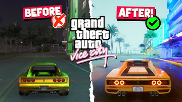 GTA Vice City 2024 Best *ENB GRAPHICS * Mod 😍 For Low End PC | 2 GB Ram No Graphics Card!
