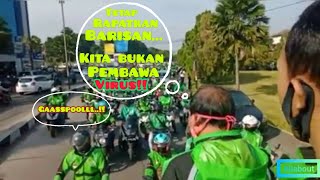 DEMO DRIVER GOJEK/GRAB (OJOL) BANDUNG 13/07/20..