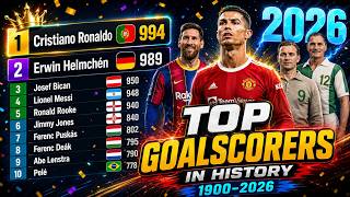 Football’s Greatest Goalscorers | 1900–2026
