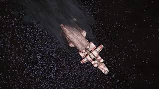Elite Dangerous Fleet Carrier Hyperspace System Entry - DSSA Callisto