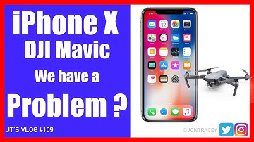 Apple iPhone X & DJI Mavic Pro - we have a problem with Face ID
