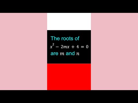 Using Vieta's Formulas