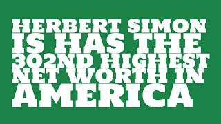 Where did Herbert Simon get the money?