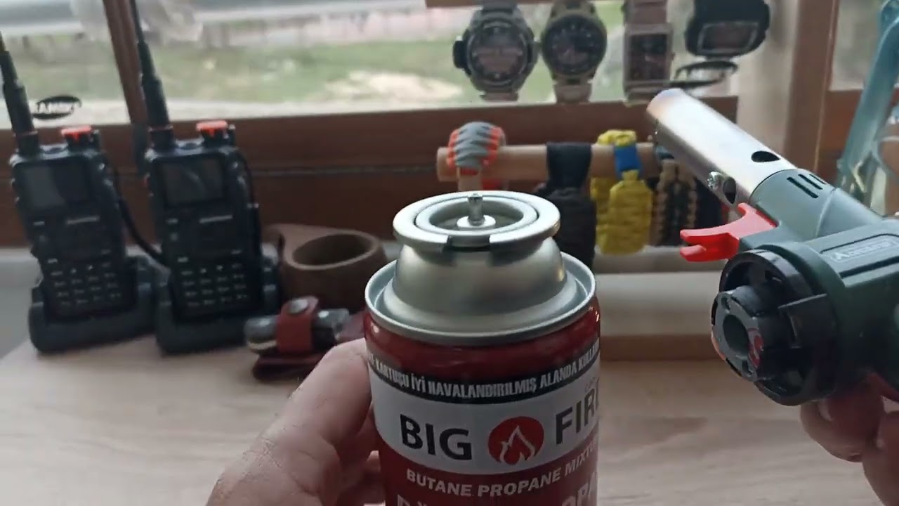 Orcamp pürmüz nasıl çalışır? Not: Ateşin güçlü olmasından ötürü yakarken herhangi bir canlıya tutma!