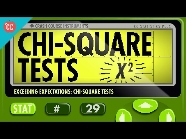 Chi-Square Tests: Crash Course Statistics #29 class=