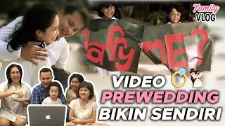 VIDEO REAKSI PREWEDDING 8 TAHUN YANG LALU | FAMILY VLOG
