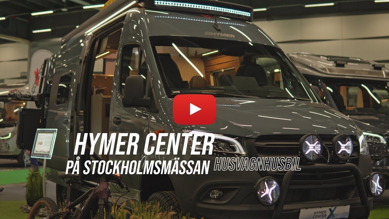 HYMER Center Stockholmsmässan 14-17 mars 2024