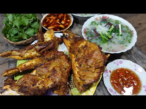 Video CHÁO MÁ HEO NƯỚNG MUỐI ỚT - Bin Đen Miền Tây # 411 - youtube