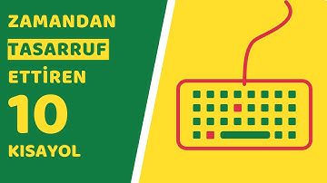 #EXCELDE ZAMANDAN TASARRUF ETTİREN 10 KISAYOL - [EXCEL 751]