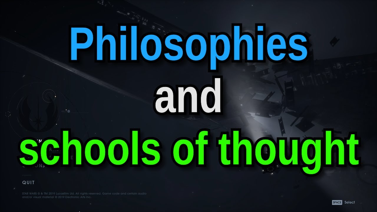 Philosophies and Schools of Thought YouTube