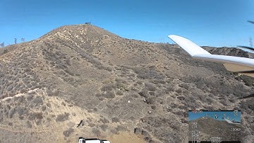 Recon Flight 3 un-cut entire flight FPV OSD RC Cameraplane V13249