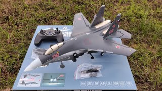 เครื่องบินบังคับ SU-35 FIGHTER 4CH BOMBER Brushless motor ราคา 2890.บ โทร:065-5393138 ไลน์:tay-3910