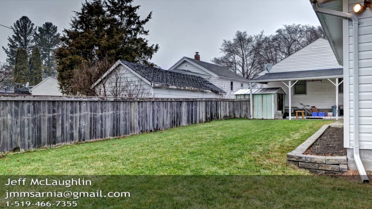 Sarnia Real Estate 345 Cobden Street Jeff McLaughlin YouTube