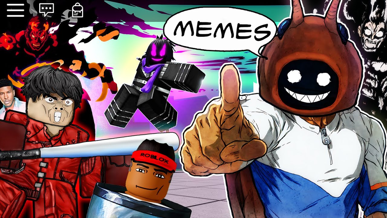 ROBLOX Strongest Battlegrounds Funny Moments 2 - Memorable MEMES