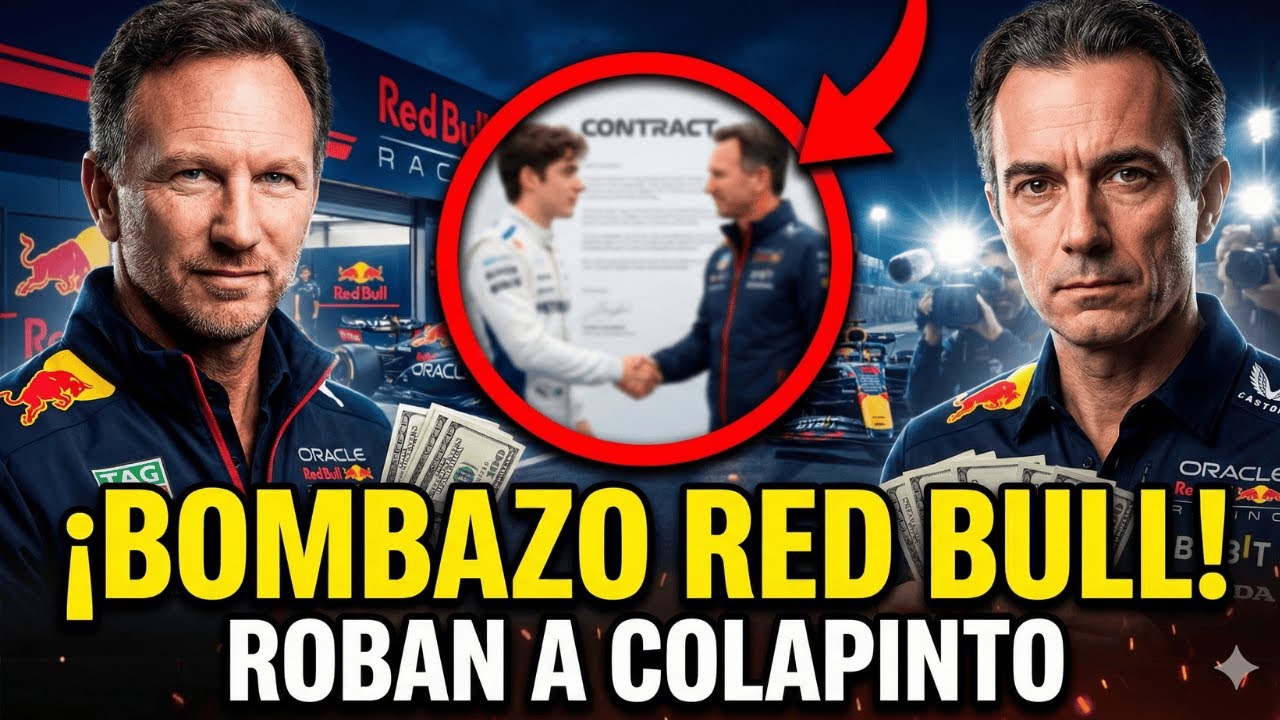 👑🚀 ¡EXPLOTA LA F1! HORNER Y MEKIES QUIEREN A COLAPINTO EN RED BULL: ALPINE NO PUEDE CREERLO YA