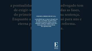 A Justiça que chega Tarde