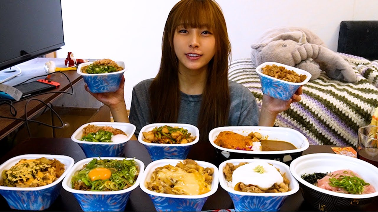 【大食い】すき家の牛丼10種