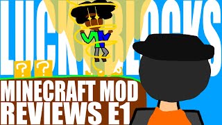 Minecraft Mod Reviews EP 1 | Lucky Block Mod