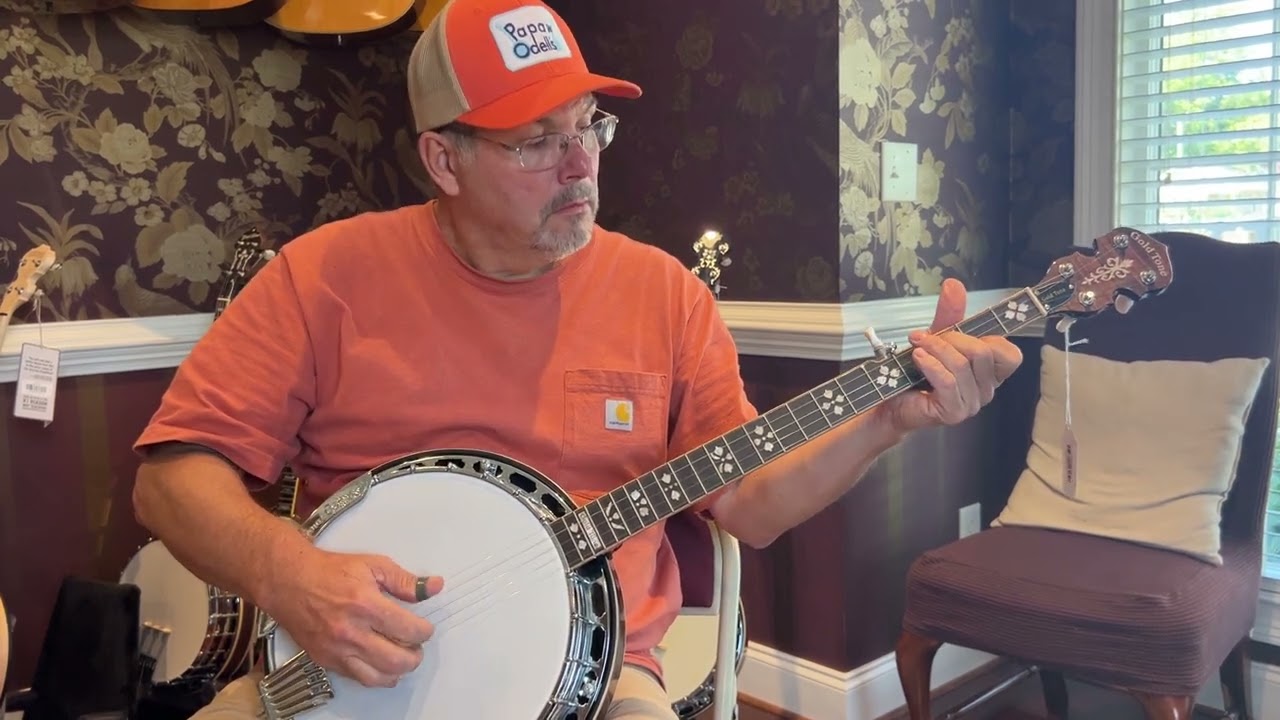 Gold Tone Orange Blossom OB-250 5-String Banjo with Resonator Demo - Papaw Odell's Cleveland, TN