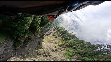 POV Wingsuit Flight through "The Crack" | Chest Mount | GoPro 11 | 4k |