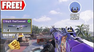 [NEW] I BOUGHT THE NEW KRIG 6-FINAL COVENANT FROM THE ANIME  CRATE #codm #codmobile #codmvoicelines
