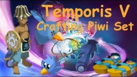 Dofus Temporis V - Part 3: Crafting a Piwi Set [ TUTORIAL ]