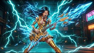 Four Tiger Sword - Neon Tiger Slash!#dragonforce #killlkill #twice #nmix #blackpink #hearts2hearts screenshot 3