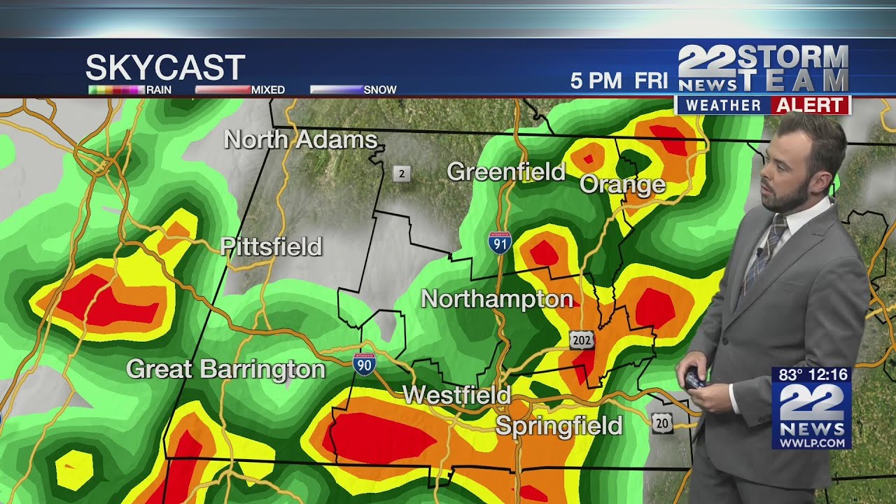 WEATHER ALERT: Scattered showers and thunderstorms likely after 2 p.m ...