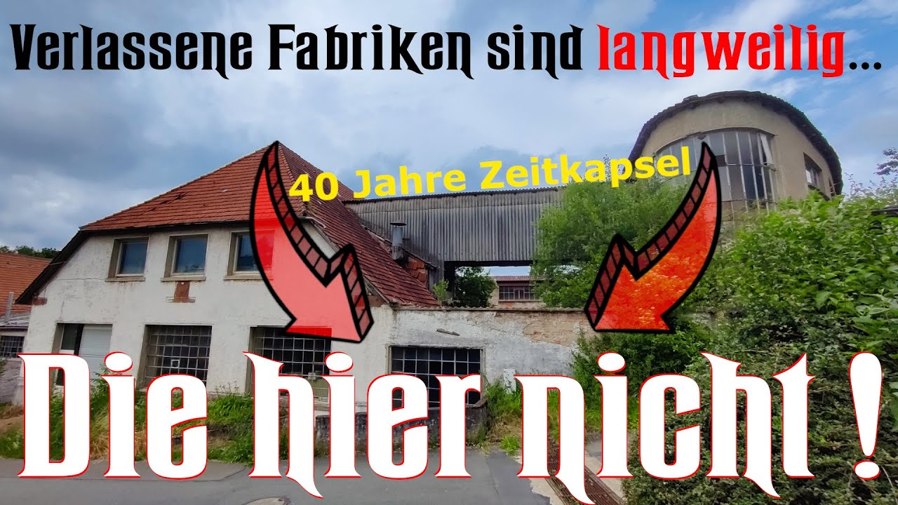 Lost Place Zeitkapsel: 40 Jahre verlassene Keramik Fabrik | Night Riders Urbex