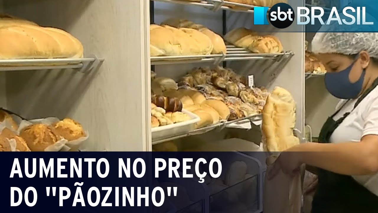 Aumento do preço do pão ultrapassa 20% | SBT Brasil (31/03/22)