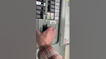 Home Back Up Generator Install and Test! #electrician #housewiring #generator #backupgenerator