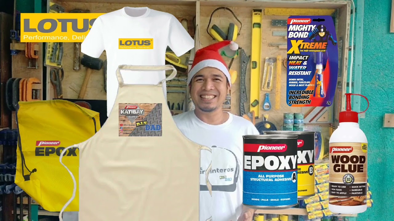 DIY Dad Christmas in October Sponsored by Lotus Tools Philippines