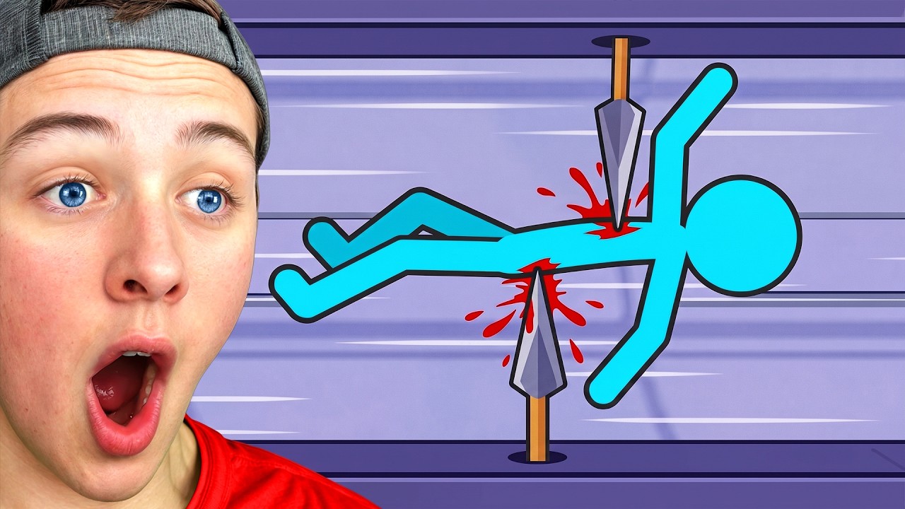Stickman vs Deadly Obstacle Course