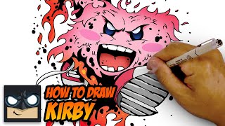 drawing the most epic kirby detail illustration