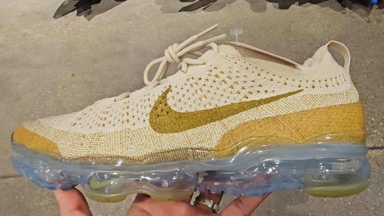 Nike Air Vapormax 2023 Fly Knit DV1678-100 Men Shoes Sanddrift/Bronzine Size 11 Nike Air VaporMax 2023 Flyknit  main image 2