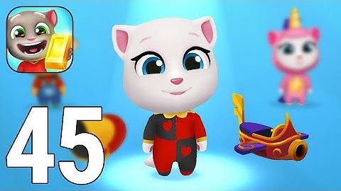Talking Tom Gold Run Gameplay Walkthrough Part 45 - Carnival Angela [iOS/Android Games]