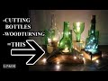 Cutting Glass Bottles for  Craft Projects